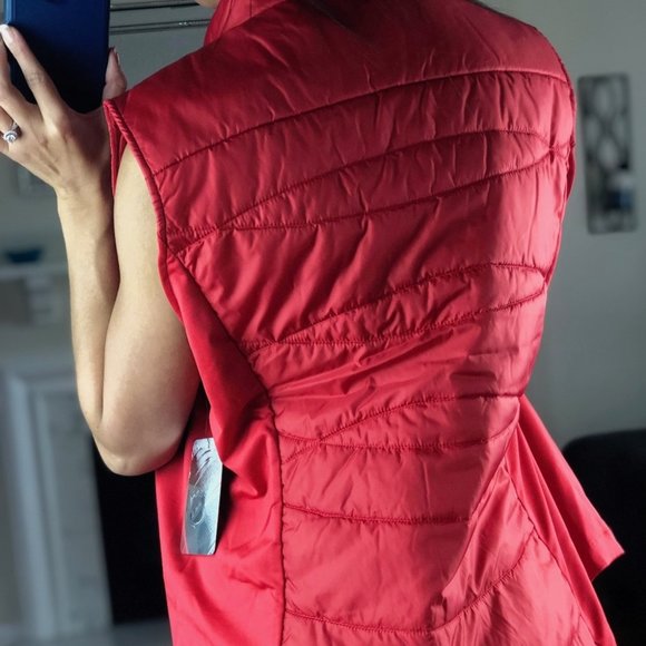 NHL Ottawa Senators Full Zip Puffer Vest Women's Size XL NWT, Pockets - Picture 5 of 8